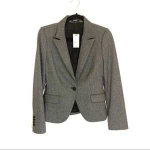 NWT Express gray blazer jacket size 8